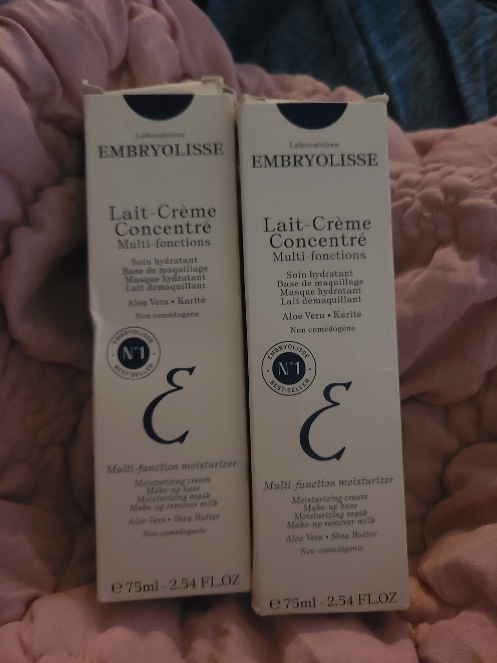 2pk Embryolisse Lait-Crème Concentré Face Moisturizer and Makeup Primer, French